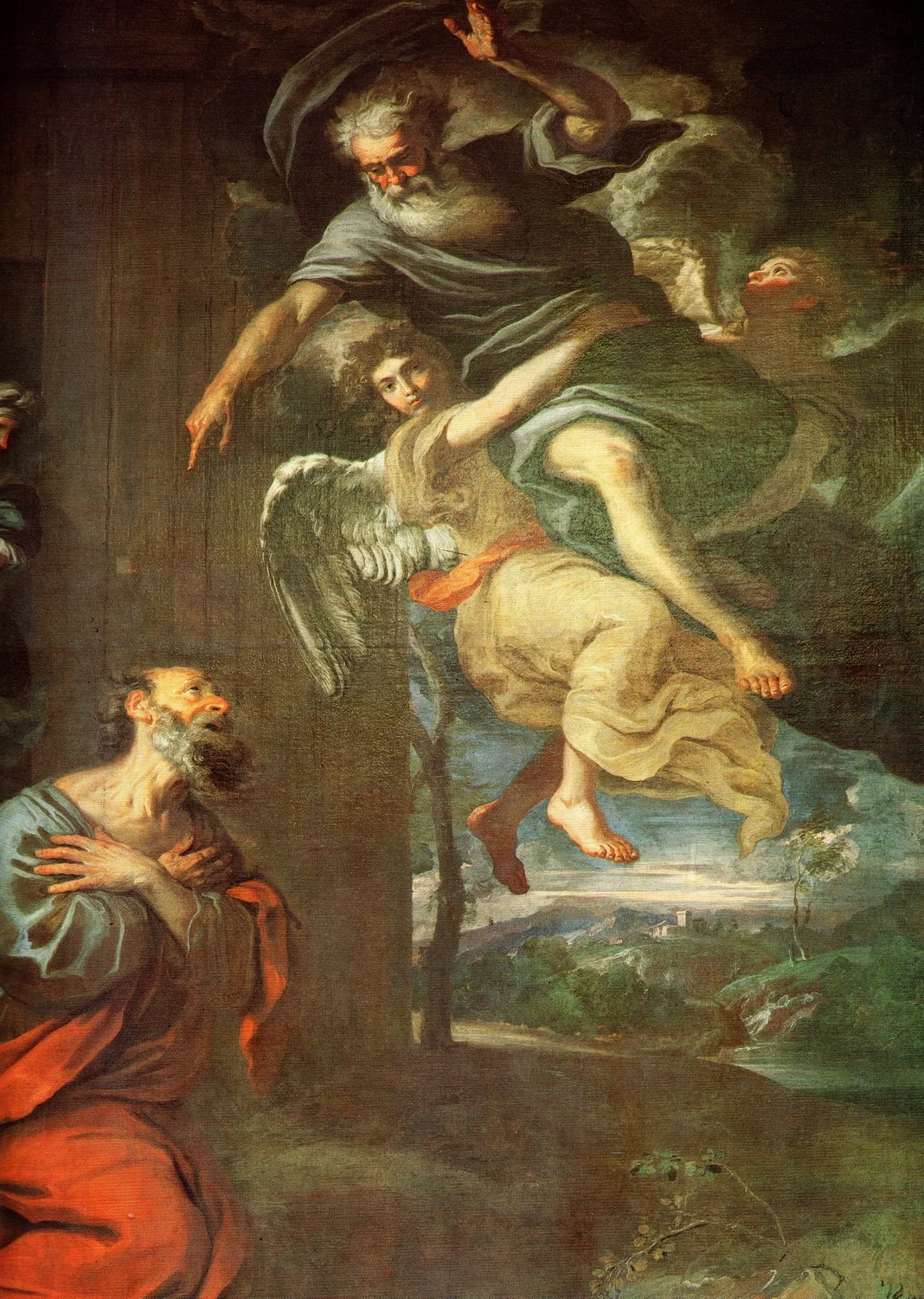 Dio appare ad Abramo - chiesa di Nostra Signora del Rifugio, Genova